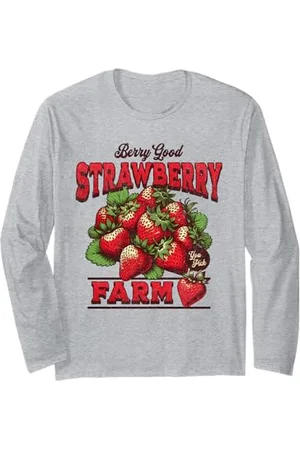 Mugambo Streetwear Fashion Design for Gift Ideas Berry Good Produce | Erdbeerfarm Jugendliche & Bauern Geschenke Langarmshirt