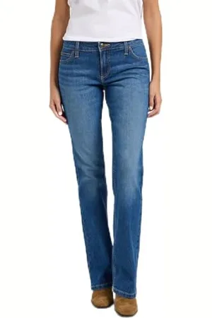 Lee Damen Jeans Jessica, Low Rise Bootcut Fit, Bootcut Bein