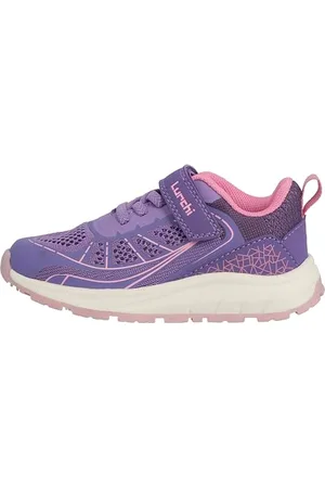 Lurchi 95L0083007 Sneaker, Flieder-Rose, 27 EU Weit