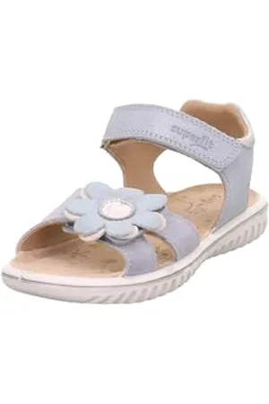 Superfit Sparkle Sandale, Hellblau/Silber 8400, 30 EU