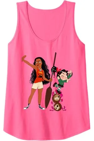 Disney Ralph Breaks the Internet Vanellope and Vaiana T-Shirt Tank Top