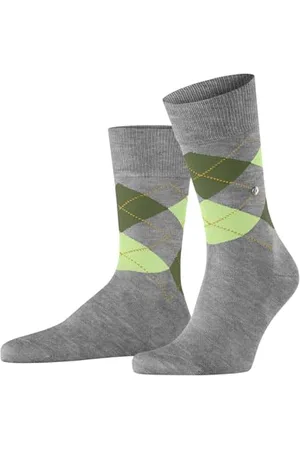 Burlington Herren Socken Manchester M So Baumwolle gemustert 1 Paar, , 40-46