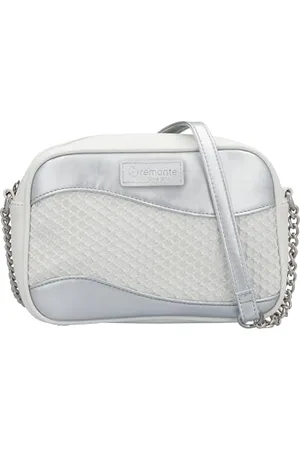 Remonte Damen Q0639 Umhängetasche, Weiss