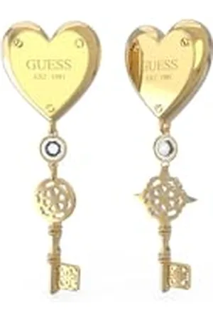 Guess Damen-Ohrringe JUBE04217JWYGT-U Edelstahl, Edelstahl