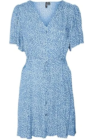 VERO MODA VMALBA SS Short Dress WVN GA NOOS