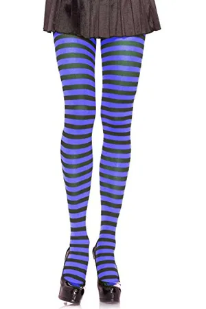 Leg Avenue Damen Stripe Leggings, , Einheitsgröße Große Größen EU