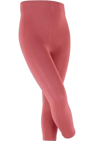 Falke Unisex Kinder Cotton Touch Leggings atmungsaktive nachhaltige Baumwolle elegant fein glatt druckfreier Komfortbund rutschfrei strapazierfähig 1 Stück