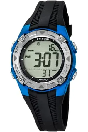 Calypso Unisex Digital Quarz Uhr mit Plastik Armband K5685/5