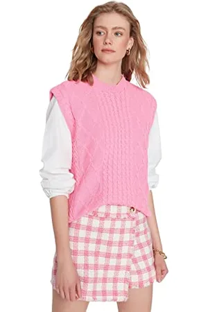Trendyol Damen Knitting Detailed Overwhelm Knitwear Sweater, , S EU