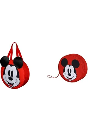 Disney Micky Maus Face - Strandtasche + Kosmetiktasche Jumbo