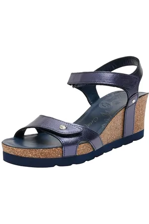 Panama Jack Damen Julia Shine Wedge Sandal, , 42 EU