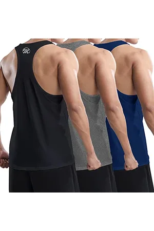 MEETWEE Tank Top Herren, Sportshirt Ärmellos Achselshirts Muskelshirt Unterhemd Funktionsshirt Tankshirt für Training Fitness Bodybuilding