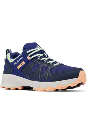 Columbia Peakfreak II Outdry WP wasserdichte Wanderschuhe für Damen, Blau (Dark Sapphire x Key West), 37 EU
