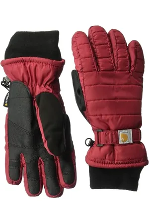 Carhartt Damen Quilts Insulated Glove with Waterproof Wicking Insert Handschuhe für kaltes Wetter, , Medium