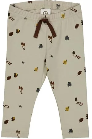 Müsli Babyleggings Green/Mustard/Bark 56
