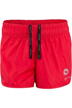 STARK SOUL Damen Sport Short Fitness Short vital, Funktionsshort, Atmungsaktiv, Schnelltrocknende Trainingsshort - - M