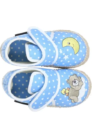 Giesswein Baby Jungen Belluno Krabbel-& Hausschuhe, Blau (Eisblau 509)