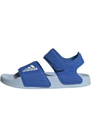 adidas Adilette Sandals RUTSCHEN, Bright Royal/Cloud White/Clear Sky, 21 EU