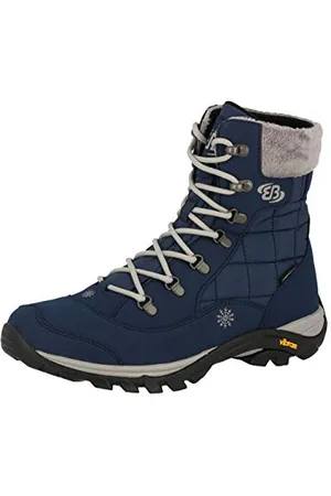 BRUTTING Himalaya Damen Schneestiefel, Marine/ Grau, 37 EU