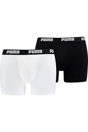 PUMA Herren Boxer Unterwäsche, White/Black, M EU