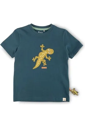 sigikid T-Shirt für Jungen mit Gecko-Motiv, Bio-Baumwolle