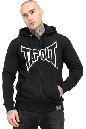Tapout Herren Kapuzenjacke mit Reißverschluss Normale Passform Marfa Hooded Zipper 3XL