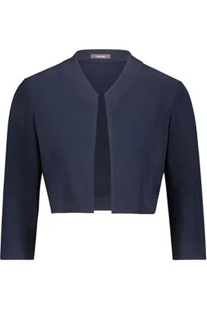 Vera Mont Damen Bolero-Jacke figurbetont Night Sky,54