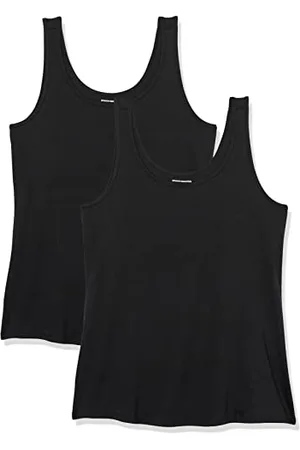 Amazon Damen Tanktop in Übergröße, 2er-Pack, , 4XL Große Größen