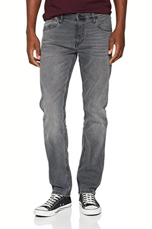 Cross Damien Herren Slim Jeans, Grau (Grau Gebraucht 010), 30 W / 30 L.