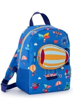 Lilliputiens Rucksack aus recyceltem PET - Kinderrucksack mit großem Fach, verstellbaren Trägern und Gurt - Leicht und wasserfest - Ideal für Schule und Ausflüge - Ab 3 Jahren - 84485
