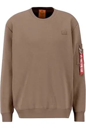 Alpha Industries Herren X-fit Label Sweater Sweatshirt, , Large