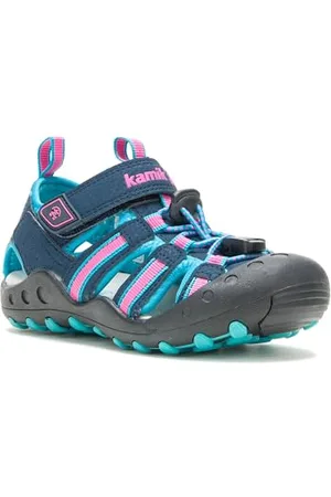 Kamik Mädchen Crab Geschlossene Sandalen, Türkis (Navy Teal NTE), 38 EU