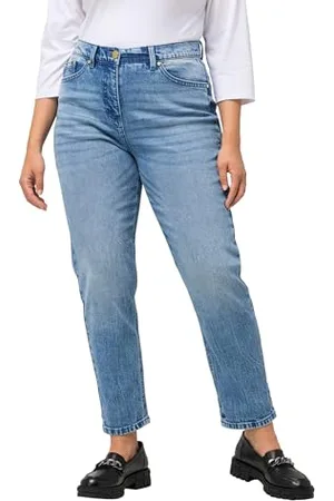 Ulla Popken Damen, Mom Jeans, , EU 62