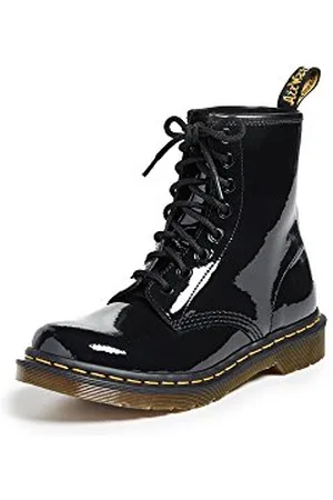 Dr. Martens Damen 1460 Paten Boots, (Black), 41
