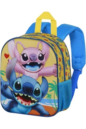 Disney Lilo und Stitch Ocean-Elite 3D Rucksack, Blau, 25 x 30 cm, Kapazität 7 L