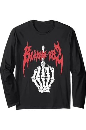 Blink Offizieller Skelett-Finger Langarmshirt