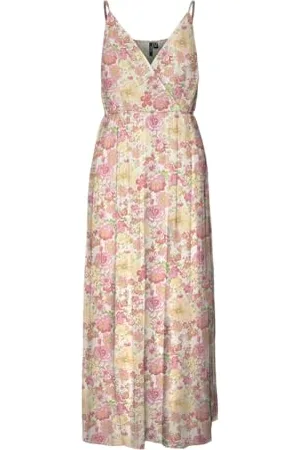VERO MODA Vmsmilla Singlet Wrap Ankle Dress WVN Ga