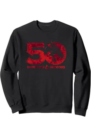 Dungeons & Dragons Dyed 50th Stacked Logo Sweatshirt