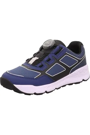 Superfit Free Ride Sneaker, Blau/Schwarz 8010, 35 EU