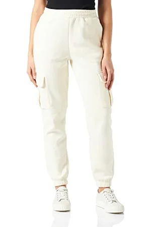 Urban classics Damen TB4563-Ladies High Waist Cargo Sweat Pants Trainingshose, , L