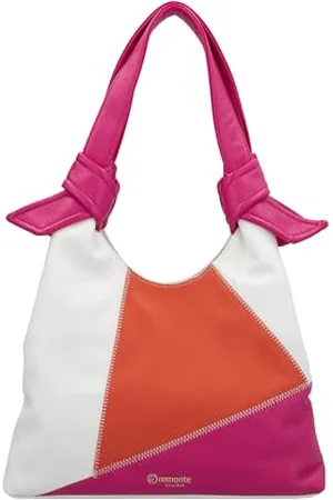 Remonte Damen Q0720 Handtasche, Weiss