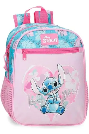 Disney Joumma Heart Stitch Schulrucksack, , 23 x 28 x 10 cm, Polyester, 6,44 l, , Talla única, Schulrucksack