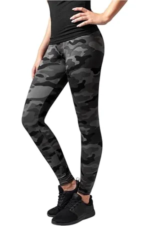 Urban classics Damen Ladies Camo Leggings, , XL