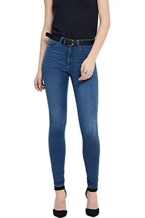ONLY Damen Onlroyal Haigh Waist Skinny Pim504 Jeans, Medium Blue Denim, XS 34L EU