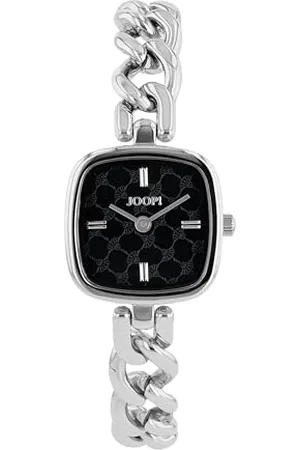 JOOP! Armbanduhr Damen Quarzuhr Analog, mit Edelstahl Armband, , 3 bar Wasserdicht, Kommt in Uhren Geschenk Box, 2038613