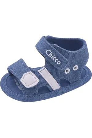 chicco Sandalen für Neugeborene, mit Doppeltem Klettverschluss, Babyschuhe 0-24 Monate, Italienisches Design