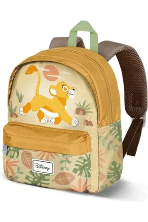 Disney Der König der Löwen Walk-Joy Kindergartenrucksack, Gelb, 22 x 27 cm, Kapazität 5 L
