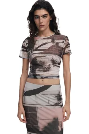 Desigual Damen Ts_Delaware T-Shirt, , Small