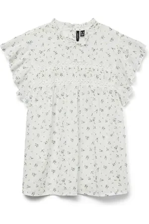 VERO MODA Vmtrine Sl Lace Top WVN Ga Noos