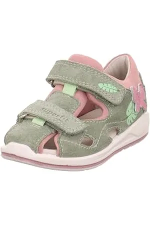 Superfit Boomerang Sandale, Hellgrün/Rosa 7500, 28 EU